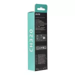 Hálózati töltő, USB-A + USB-C, 20W, AVAX "CH320 Speedy", fehér