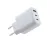 Hálózati töltő, 2xUSB-C PD 3.0, USB-A, 65W, GaN, AVAX "CH361 Speedy", fehér