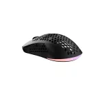 Egér, vezetékes, gaming, RGB, AVAX "LW01", fekete