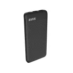 Power bank, 10.000mAh, 20W, AVAX "PB120", fekete
