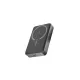 Power bank, mágneses (vezeték nélküli), 10.000mAh, AVAX "PB300 Freely", fekete