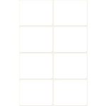 Etikett, 38x29 mm, kézzel írható, lekerekített sarkú, AVERY ZWECKFORM, 40 etikett/csomag