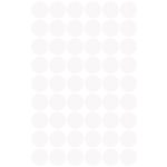 Etikett, 12 mm, kör, AVERY ZWECKFORM, fehér, 270 etikett/csomag