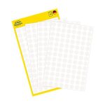 Etikett, 8 mm, kör, AVERY ZWECKFORM, fehér, 416 etikett/csomag