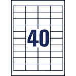 Etikett, univerzális, 48,5x25,4 mm, AVERY ZWECKFORM, 4000 etikett/csomag