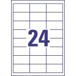 Etikett, univerzális, 64,6x33,8 mm, AVERY ZWECKFORM, 5280 etikett/csomag