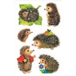 Matrica, papír, 3 ív AVERY ZWECKFORM, "Z-Desing No.4306", sünik