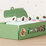 Matrica, papír, 3 ív AVERY ZWECKFORM, "Z-Desing No.4306", sünik