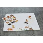 Matrica, papír, 3 ív, 76x120 mm, AVERY ZWECKFORM, "Z-Desing No.4346", kiscicusok