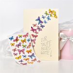 Matrica, papír, 3 ív, 76x120 mm, AVERY ZWECKFORM, "Z-Desing No.4462", lepkék