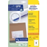 Etikett, univerzális, 97x67,7 mm, AVERY ZWECKFORM, 240 etikett/csomag