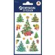 Matrica, papír,  3 ív, 76x120 mm, AVERY ZWECKFORM, "Z-Desing No.52401", karácsonyfa