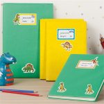 Matrica, papír, 3 ív, 76x120 mm, AVERY ZWECKFORM, "Z-Desing No.53145", dinoszauruszok