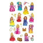 Matrica, papír, 3 ív, 76x120 mm, AVERY ZWECKFORM, "Z-Desing No.53198", királylány