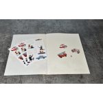 Matrica, papír,  3 ív, 76x120 mm, AVERY ZWECKFORM, "Z-Desing No.54137", mentősök, rendőrök, tűzoltók