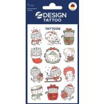 Matrica, tetoválás, 1 ív, 76x120 mm, AVERY ZWECKFORM, "Z-Desing No.54154",  cica