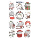 Matrica, tetoválás, 1 ív, 76x120 mm, AVERY ZWECKFORM, "Z-Desing No.54154",  cica