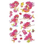 Matrica, fólia,  1 ív, 76x120 mm, AVERY ZWECKFORM, "Z-Desing No.56061",  hableány