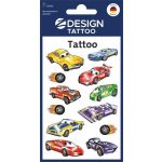 Matrica, tetoválás, 1 ív, 76x120 mm, AVERY ZWECKFORM, "Z-Desing No.56685", autók