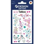 Matrica, tetoválás, 1 ív, 76x120 mm, AVERY ZWECKFORM, "Z-Desing No.56749", ornamentika