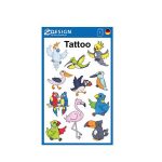 Matrica, tetoválás, 1 ív, 76x120 mm, AVERY ZWECKFORM, "Z-Desing No.56762", madarak