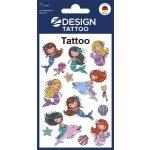 Matrica, tetoválás, 1 ív, 76x120 mm, AVERY ZWECKFORM, "Z-Desing No.56763", sellő