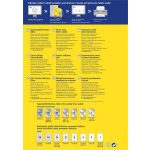 Etikett, 210x297 mm, poliészter, időjárásálló, AVERY ZWECKOFRM, ezüst, 20 etikett/csomag