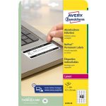 Etikett, eltávolíthatatlan, 45,7x25,4 mm, AVERY ZWECKFORM, 800 etikett/csomag
