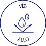 Etikett, 60 mm, kör, poliészter, AVERY ZWECKFORM, átlátszó, 300 etikett/csomag