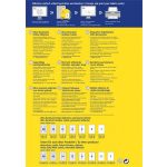 Etikett, univerzális, 45,7x21,2 mm, extra erős, polietilén,  AVERY ZWECKFORM, 480 etikett/csomag