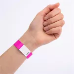 Karszalag, szakadásbiztos, 265x19 mm, AVERY ZWECKFORM "Tyvek", rózsaszín