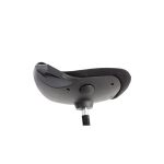 Ülő/álló szék, ergonomikus, ALBA "Flexy", fekete