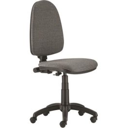   Irodai forgószék, szövetborítás, fekete lábkereszt, "Megane", szürke