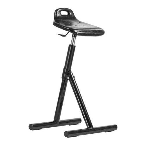 Álláskönnyítő, összecsukható fekete