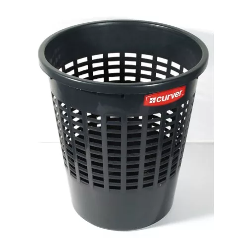 Papírkosár, 10 l, CURVER, fekete