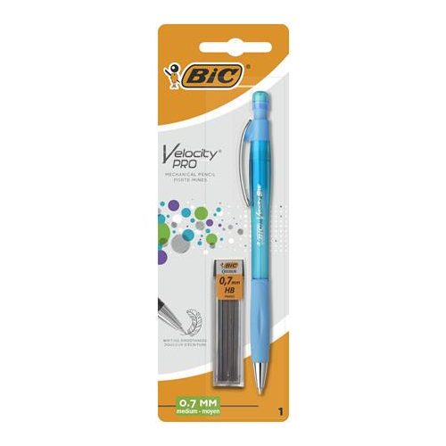 Nyomósirón és grafitbél, 0,7 mm, BIC "Velocity Pro"