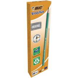   Grafitceruza radírral, HB, hatszögletű, BIC "Evolution Original"