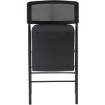 Összecsukható szék, fém és szövet, ALBA "CPDIVANO N", fekete