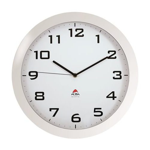 Falióra, 38 cm, ALBA "Horissimo", fehér