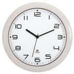 Falióra, 30 cm, ALBA "Hornew", fehér