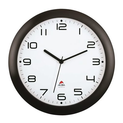 Falióra, 30 cm, ALBA "Hornew", fekete