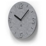 Falióra, 30 cm, ALBA "Horpet", sötétszürke