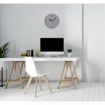 Falióra, 30 cm, ALBA "Horpet", sötétszürke