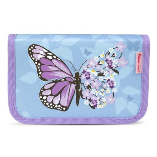 Tolltartó, 2 klapnis, BELMIL "Purple Blue Butterfly"