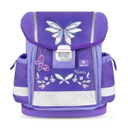   Iskolatáska, fémcsat, BELMIL "Classy Starlight Wings", csillagfény szárnyak