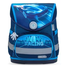 Iskolatáska, BELMIL "Compact Racing Blue Neon"