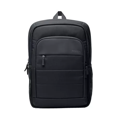 Notebook hátizsák, 14", újrahasznosított anyagból, KENSINGTON "EQ Backpack", fekete