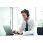 Fejhallgató, mikrofonnal, USB-C, KENSINGTON "H1000"