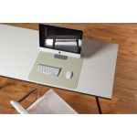 Könyökalátét, PP, 60x60 cm, RS OFFICE, "Puro Sens Stijl Soft Pistacio"