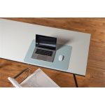 Könyökalátét, PP, 70x50 cm, RS OFFICE, "Puro Sens Stijl Soft Aqua"